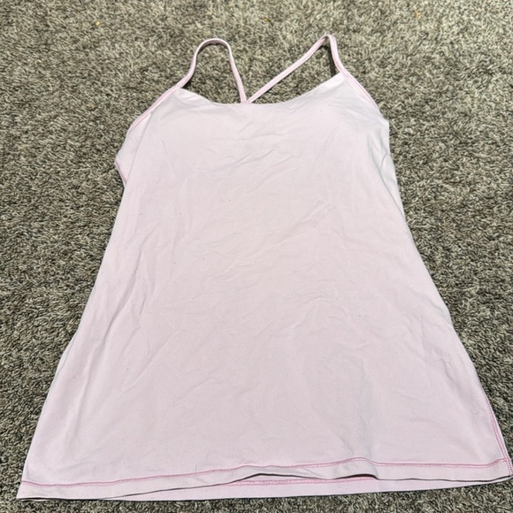 LULULEMON Power Y Tank - Pig Pink - Picture 8 of 12